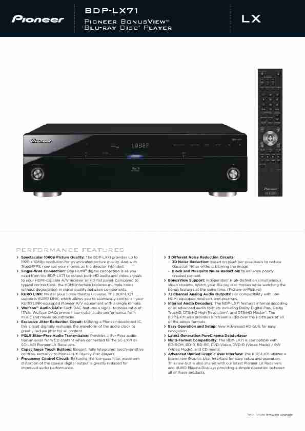 Pioneer Blu-ray Player BDP-LX71-page_pdf